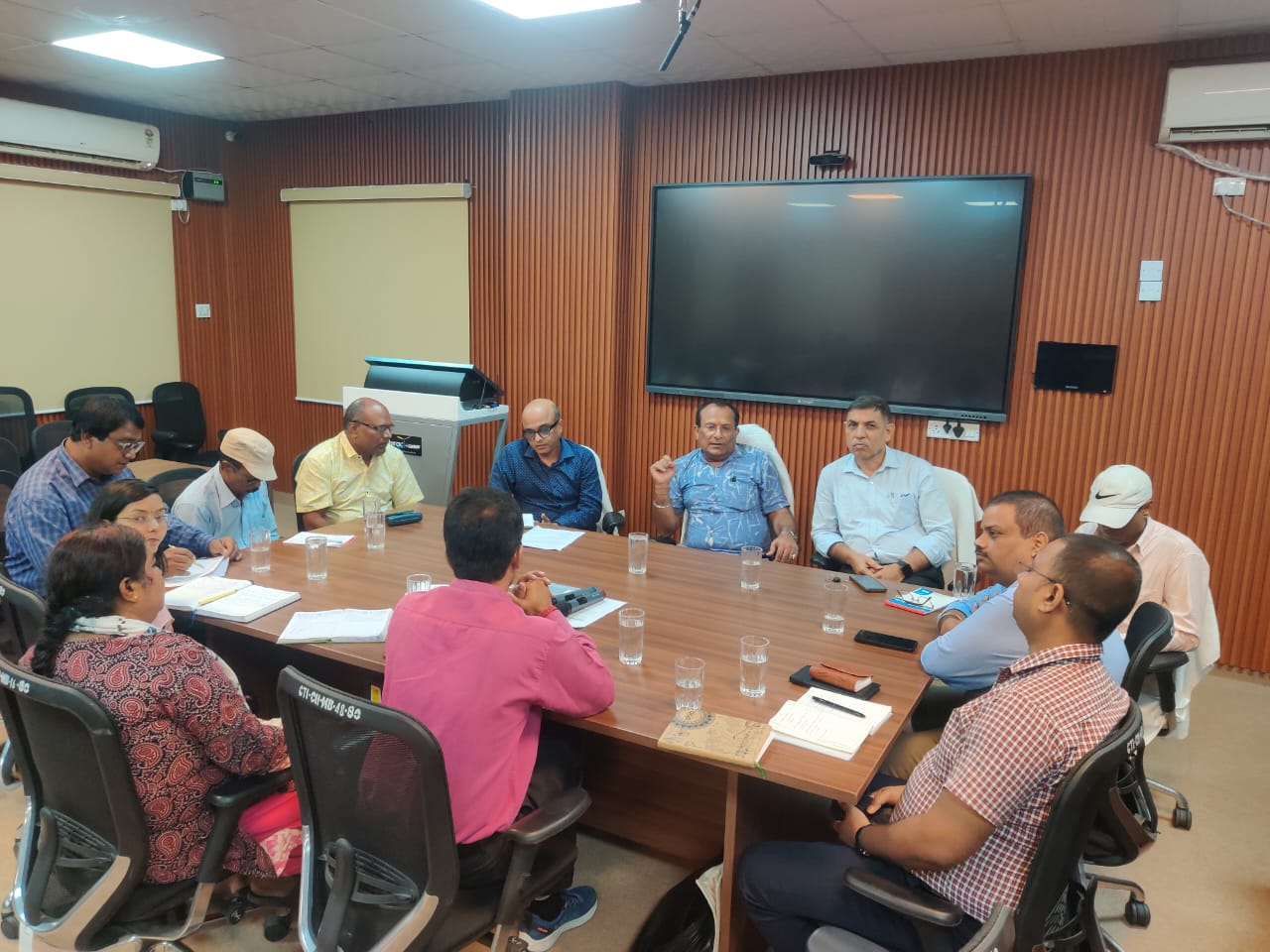 Discussion at CTI, Ranchi, Jharkhand